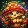 A colorful and whimsical cartoon elephant with oversized ears and a friendly expression, suitable as a profile picture.